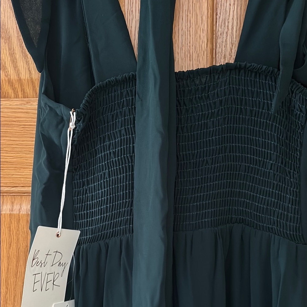 NWT Show Me Your Mumu Claire MIDI Elegant Green Dress - Picture 9 of 9
